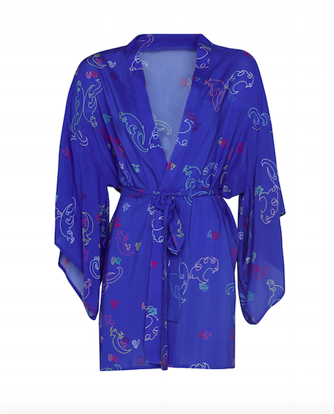 Kimono Short Blue